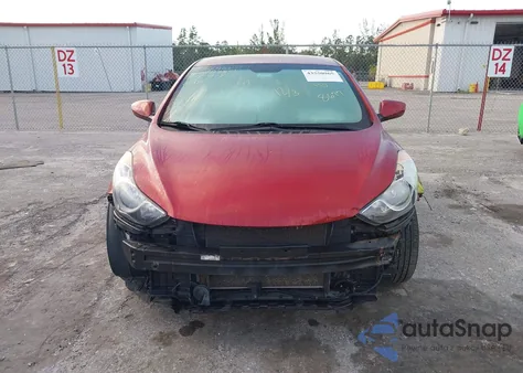 2013 Hyundai Elantra Gls z USA, uszkodzony, nr VIN 5NPDH4AE3DH258677